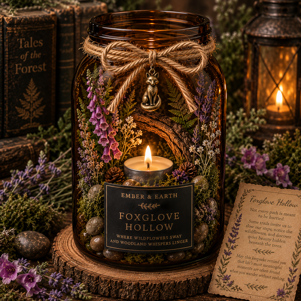 Ember & Earth Woodland Keepsake Collection #8 🦊 Foxglove Hollow