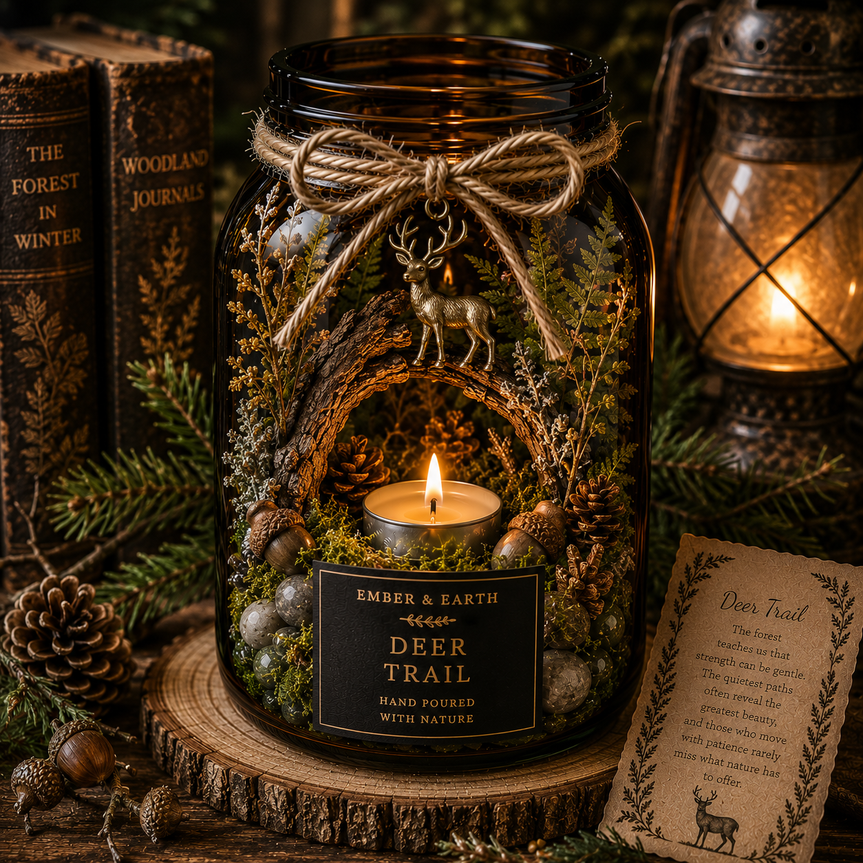 Ember & Earth Woodland Keepsake Collection #10 🦌 Deer Trail