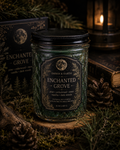 Enchanted Grove  Scent Profile: Pine • Cedarwood • Moss • Vanilla • Dark Woods