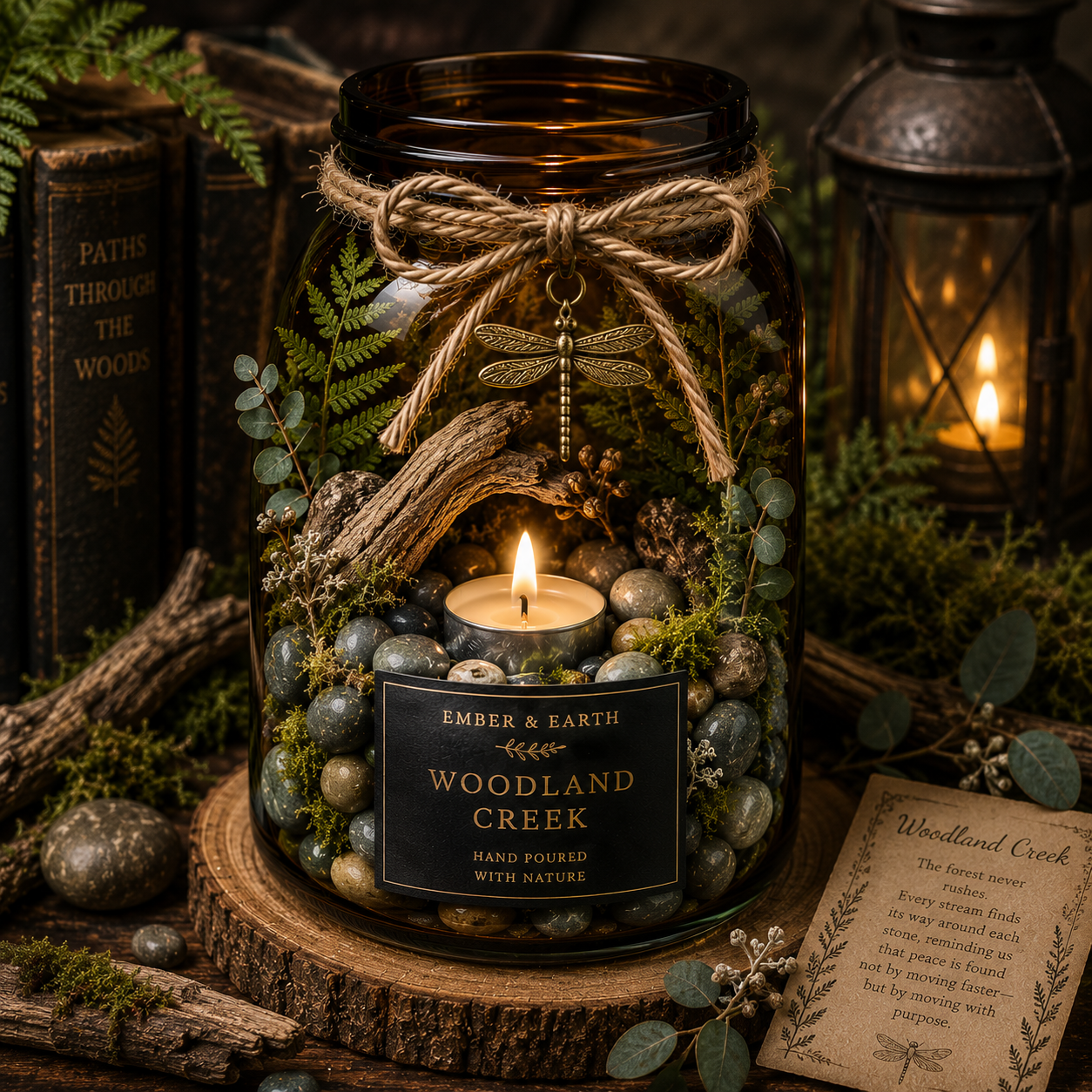 Ember & Earth Woodland Keepsake Collection #6 🦋 Woodland Creek