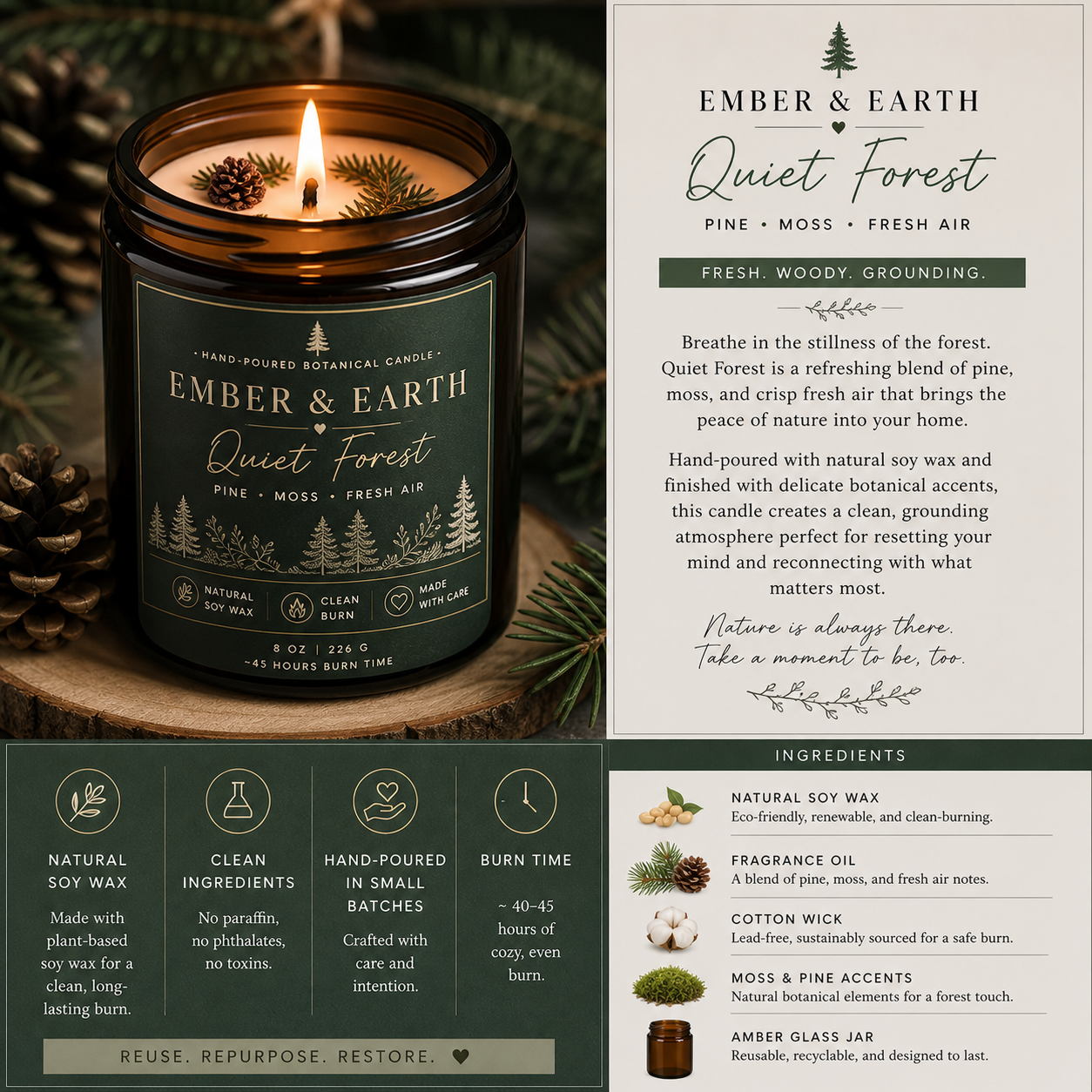 Ember & Earth – Quiet Forest