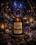 Celestial Hollow Candle | Orchid & Jasmine Candle | Enchanted Forest Soy Candle | Fantasy Inspired Home Fragrance | Luxury Handmade Gift
