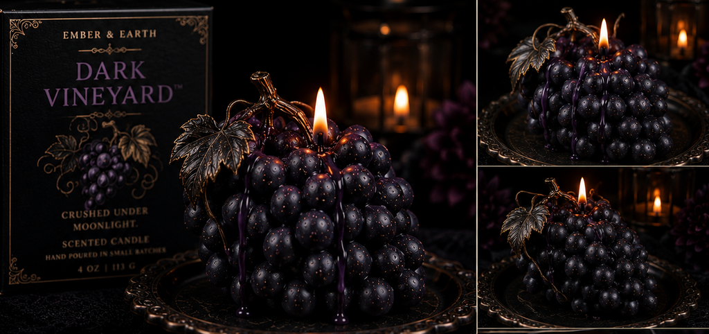 Dark Vineyard Soy Candle