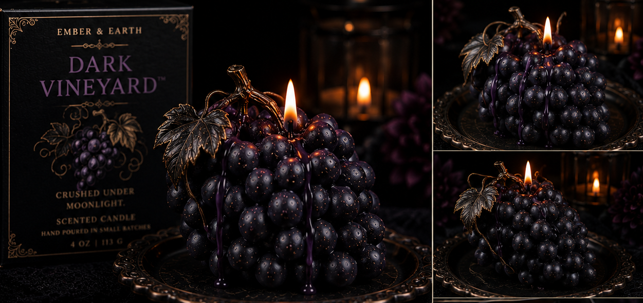 Dark Vineyard Soy Candle