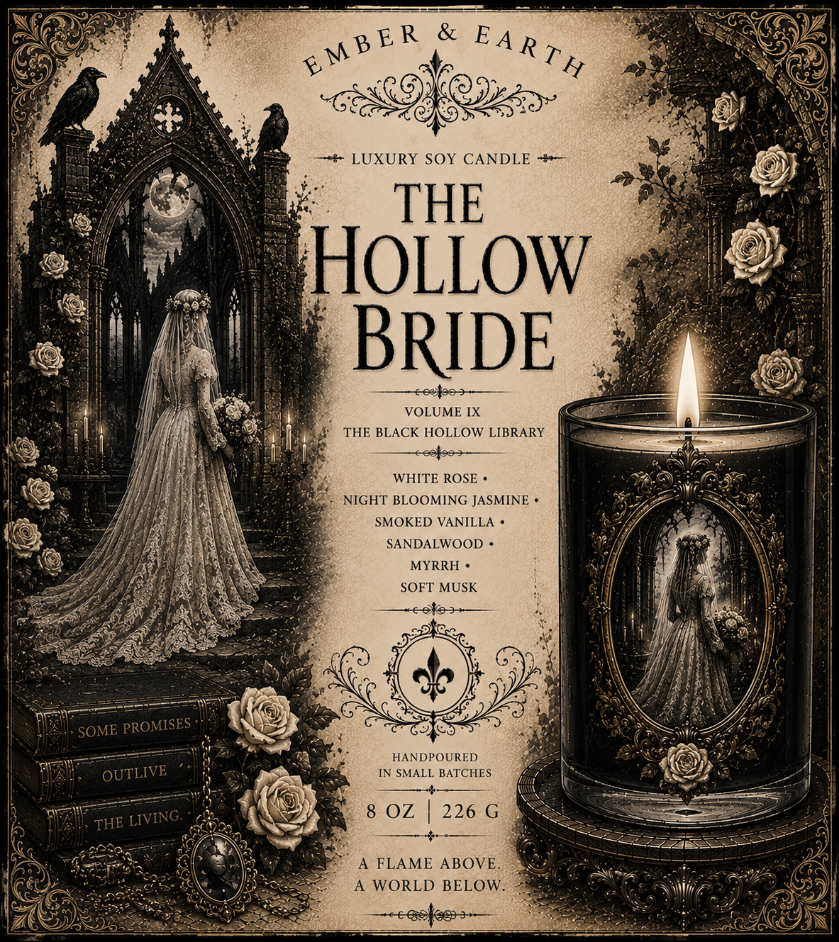 Volume IX The Hollow Bride The Black Hollow Library By Ember & Earth "Some promises outlive the living."