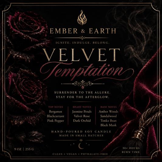 Velvet Temptation Luxury Soy Candle