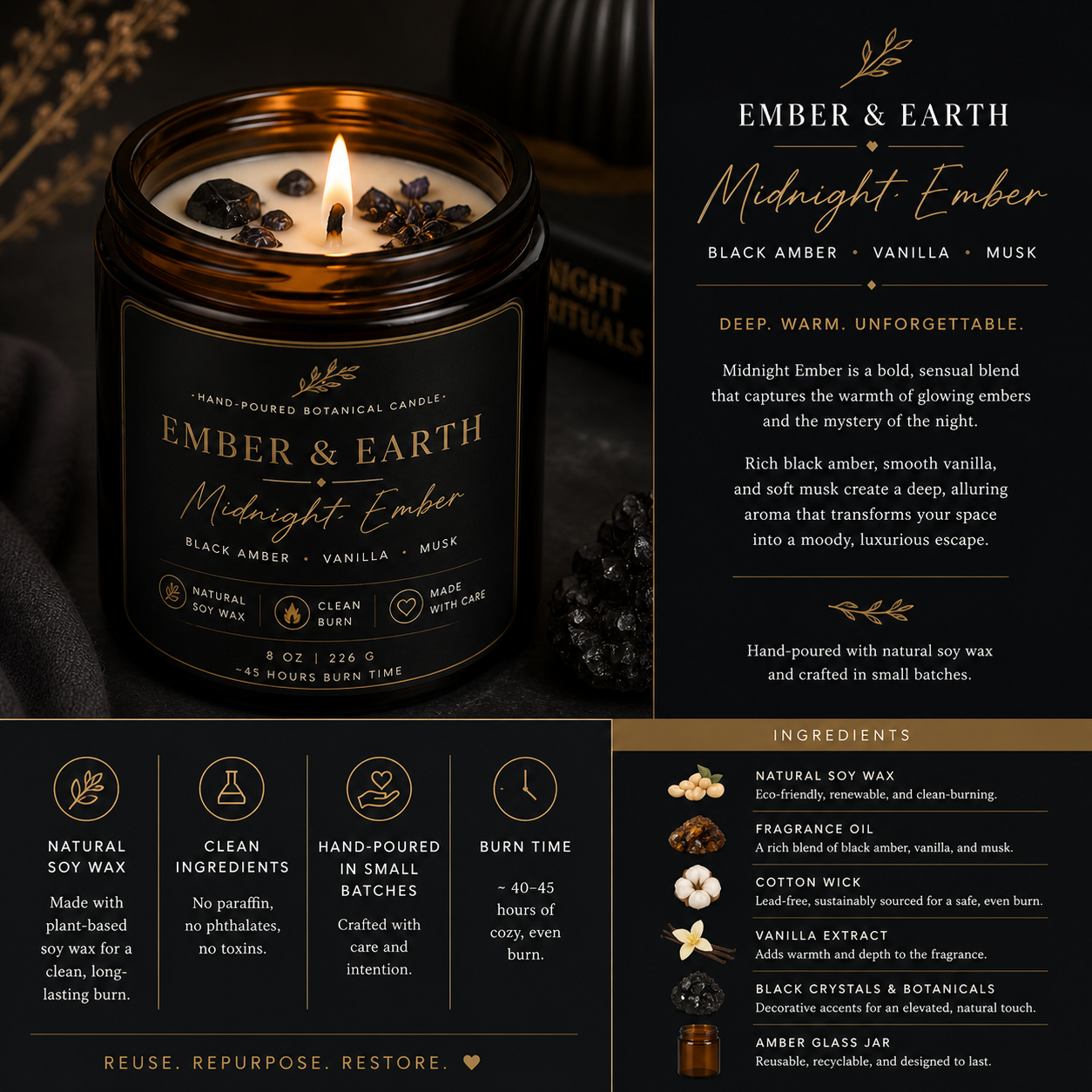 Ember & Earth – Midnight Ember
