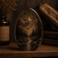 Moonlit Woodland Resin Decor