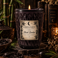 Black Bamboo Candle | Bamboo & Sandalwood Scented Candle | Dark Earthy Candle | Botanical Home Decor | Ember & Earth Handmade Candle