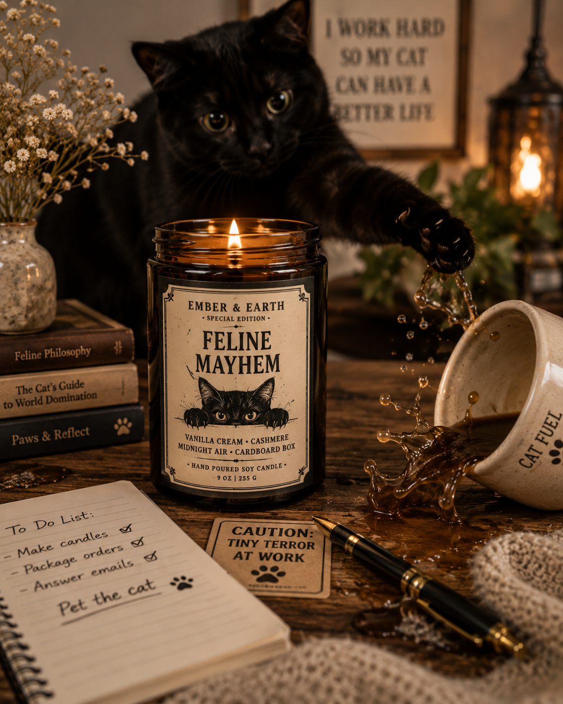 Ember & Earth Special Edition Feline Mayhem
