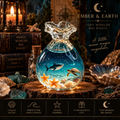 Enchanted Ocean Miniature | Tiny Ocean World | Glass Sea Terrarium | Coastal Fantasy Décor | Ocean Lover Gift | Ember & Earth