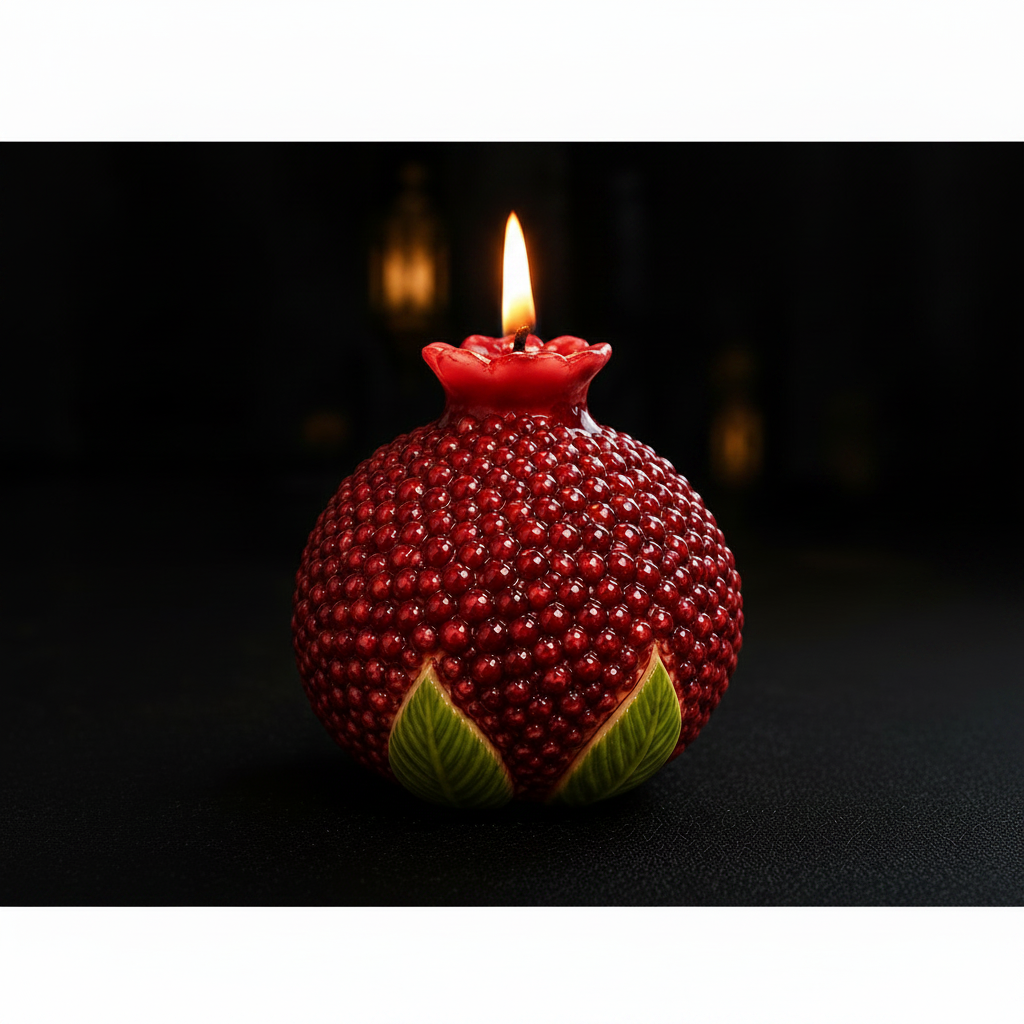Lit Poison Pomegranate candle