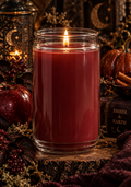 Crimson Harvest Candle | Apple Pumpkin Cinnamon | Cozy Autumn Soy Candle | Gothic Fall Candle | Ember & Earth