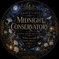 Midnight Conservatory | Moonflower, White Rose & Moss Luxury Soy Candle | Gothic Garden Candle | Hand-Poured by Ember & Earth