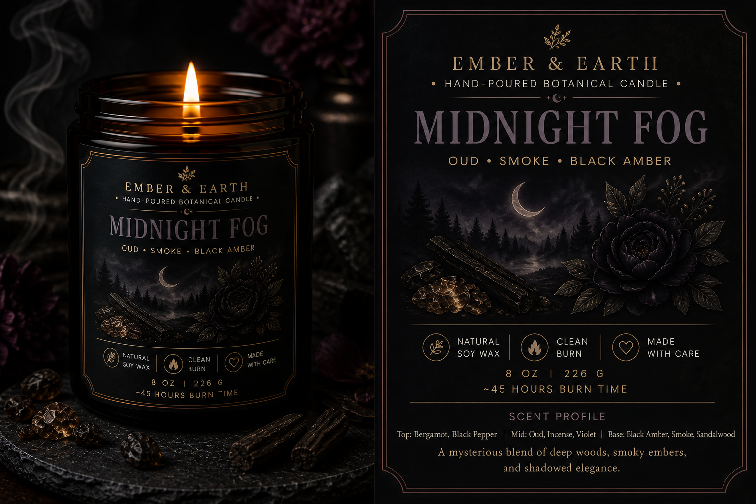 Ember & Earth – Midnight Fog
