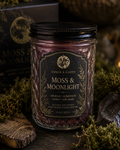Moss & Moonlight  Scent Profile: Oakmoss • Cedarwood • Amber • Soft Musk