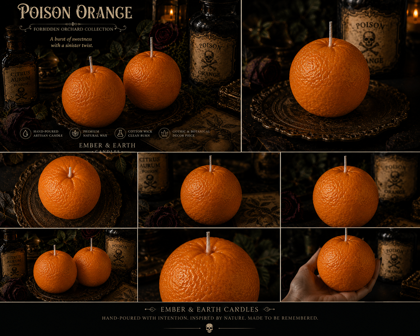 Poison Orange Forbidden Orchard Collection "A burst of sweetness... with a sinister twist."
