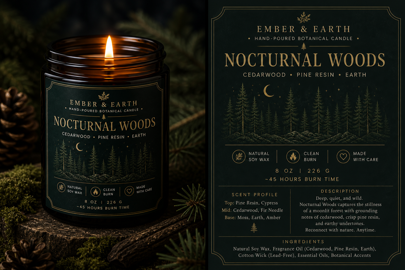 Ember & Earth – Nocturnal Woods