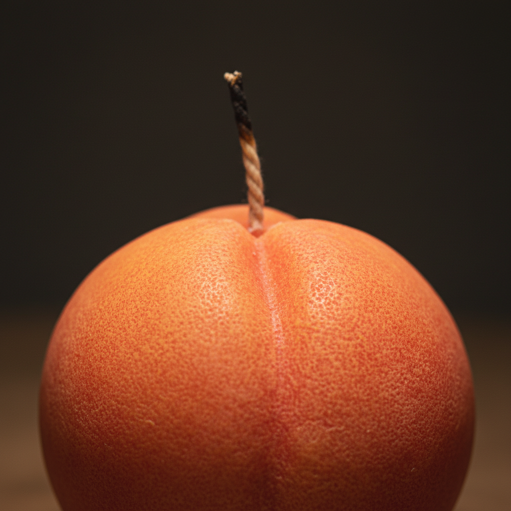 Poison Peach — Texture Close-Up