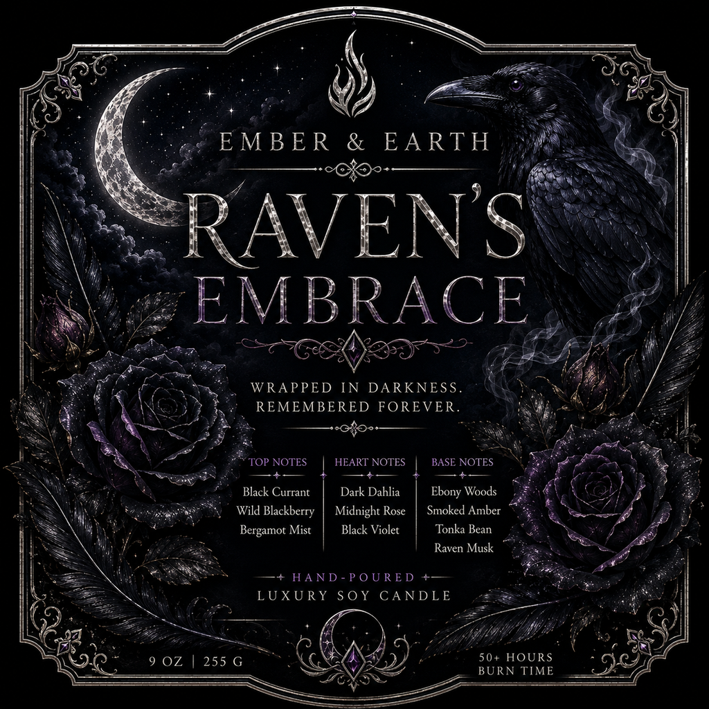 Ember & Earth – Raven's Embrace