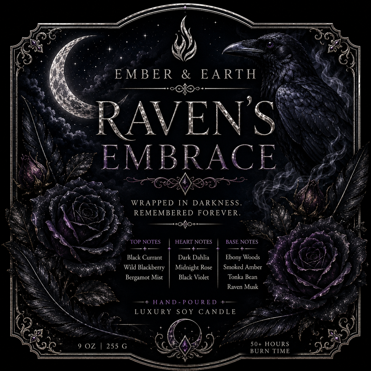 Ember & Earth – Raven's Embrace