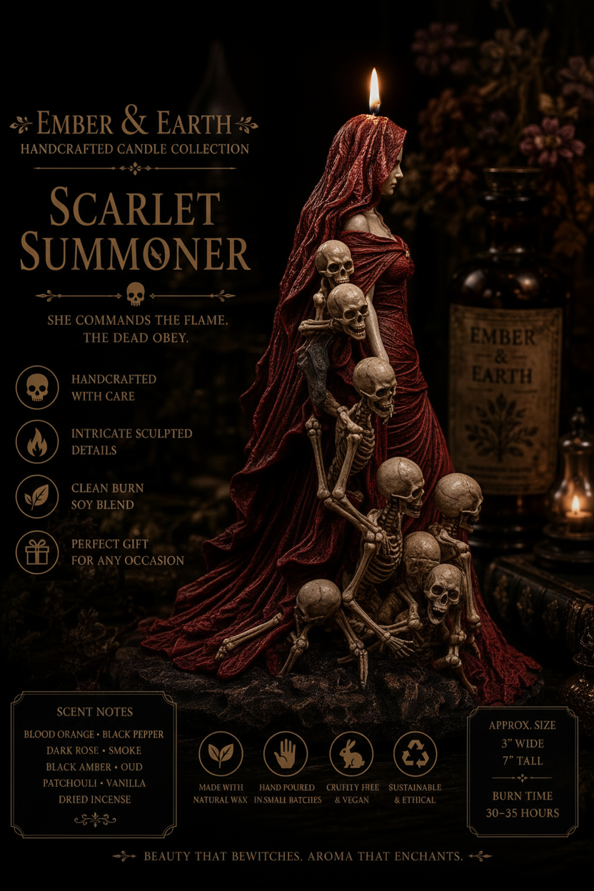 Scarlet Summoner – Side Profile