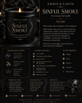 Sinful Smoke Luxury Soy Candle