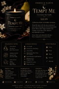 Tempt Me Luxury Soy Candle
