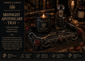 🖤 Midnight Apothecary Tray Ember & Earth Artisan Resin Collection