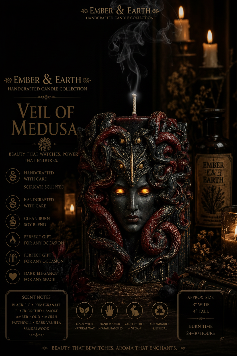 Veil of Medusa – 3/4 Angle