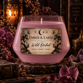 Wild Orchid Candle | Orchid & Jasmine Scented Candle | Floral Soy Candle | Elegant Botanical Candle | Ember & Earth | Handmade Gift