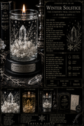 Curator's Relic No. 010 Winter Solstice The Curator's Trial Collection By Ember & Earth  "The longest night guards the brightest promise."