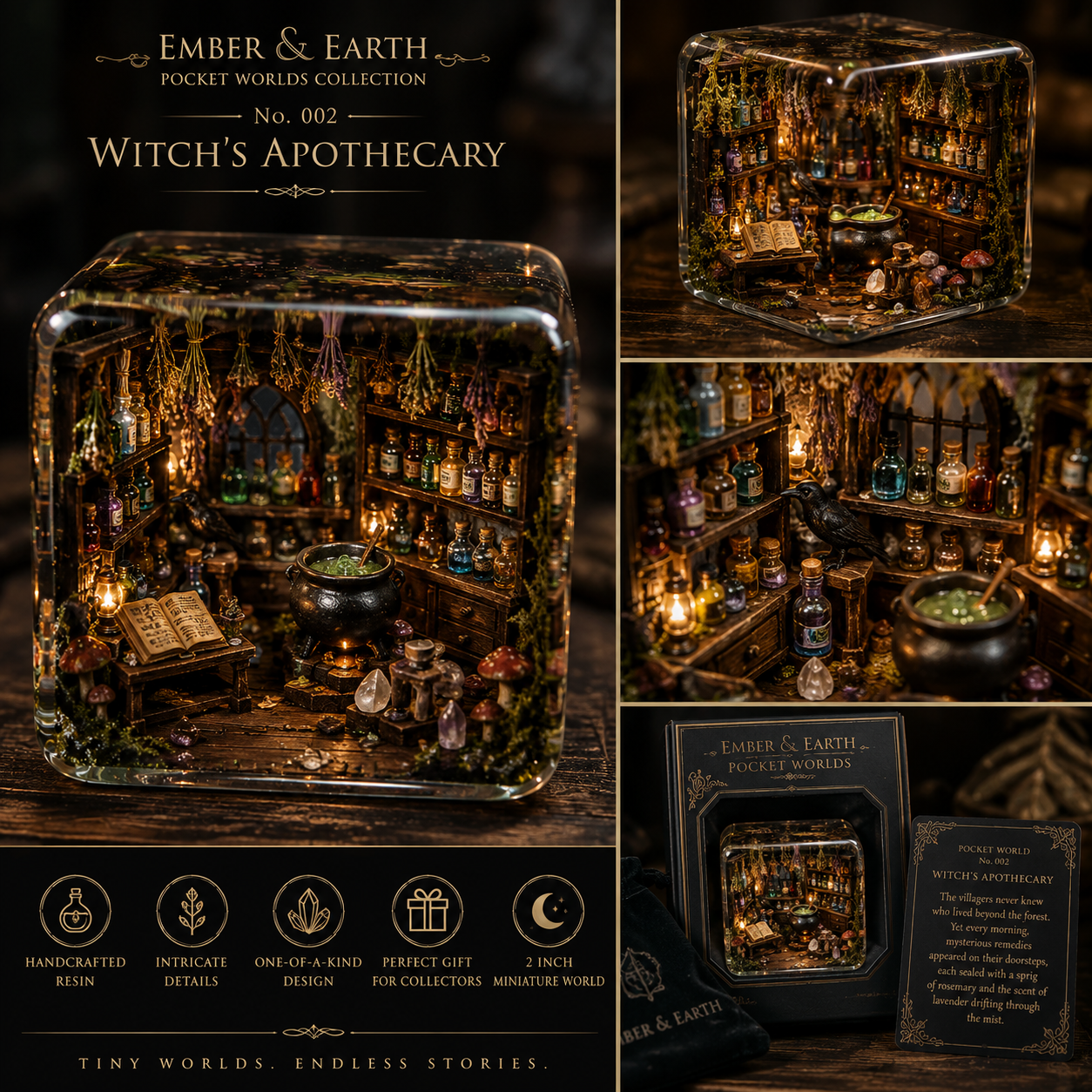 Ember & Earth Pocket Worlds Pocket World No. 002 – Witch's Apothecary